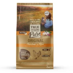 True Origins Pure Kitten Poultry Pollo pienso para gatos Online