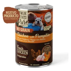 True Origins Pure Pollo lata para cachorros Hot