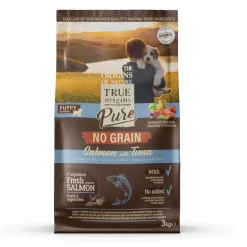 True Origins Pure Puppy Salmón pienso para cachorros Hot
