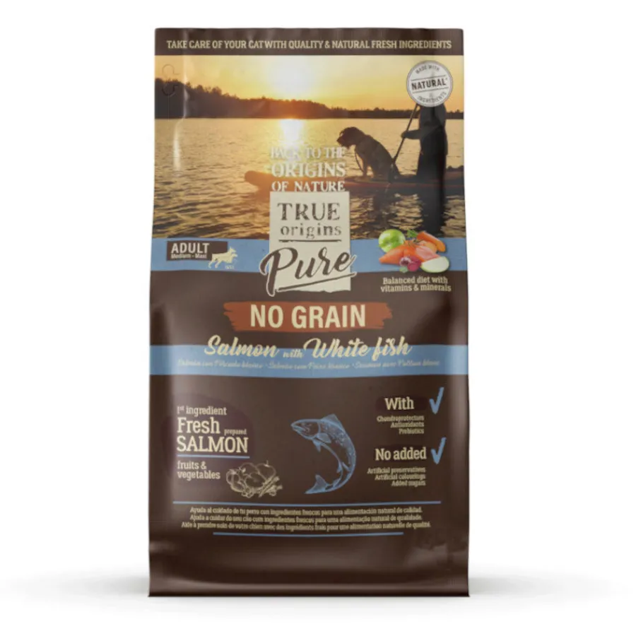 True Origins Pure Salmón pienso para perros Discount