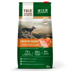 True Origins Wild Adult Country Water Pollo y Salmón pienso para perros Sale