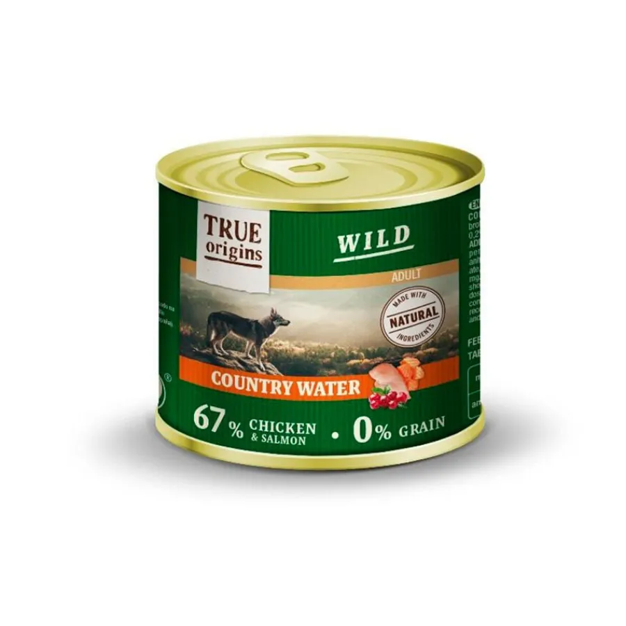 True Origins Wild Adult Country Water Pollo y Salmón en paté lata para perros Outlet