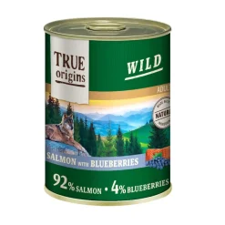 True Origins Wild Adult Salmón lata para perros Hot