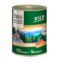 True Origins Wild Adult Ternera y Melón lata para perros