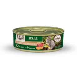 True Origins Wild Adult Ternera y Melón lata para gatos Hot