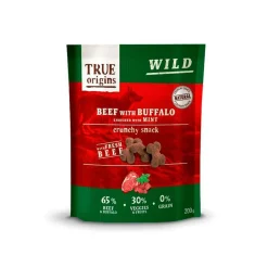 True Origins Wild Galletas Ternera con Bufalo y Menta para perros Discount
