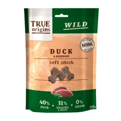 True Origins Wild Huesitos Pato y Romero para perros Clearance