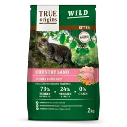 True Origins Wild Kitten Pollo y Pavo Pienso para gatos Best