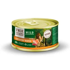 True Origins Wild Kitten Country Water Pollo y Salmón lata Best