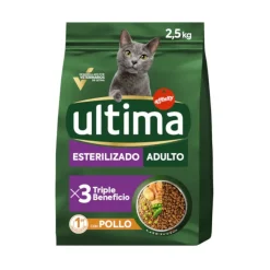 Ultima Pienso esterilizado con pollo para gatos adultos New
