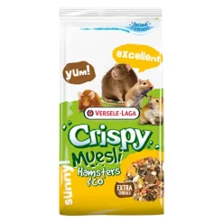 Versele-Laga Crispy Muesli Hamsters & Co Alimento para roedores New