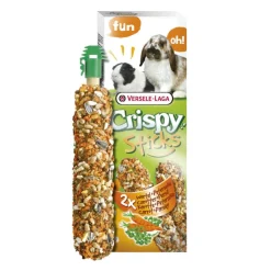 Versele-Laga Crispy Sticks Zanahoria y Perejil para cobayas y conejos Hot