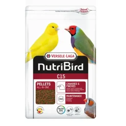 Versele-Laga NutriBird C15 Comida de Mantenimiento para canarios y fringílidos New
