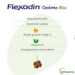 Vetoquinol Flexadin Young Mini Condroprotector para perros Online