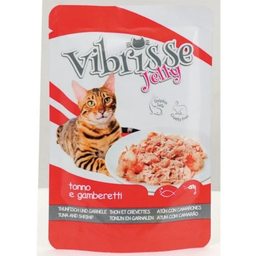 Croci Vibrisse Jelly atún con camarones en gelatina gatos Online