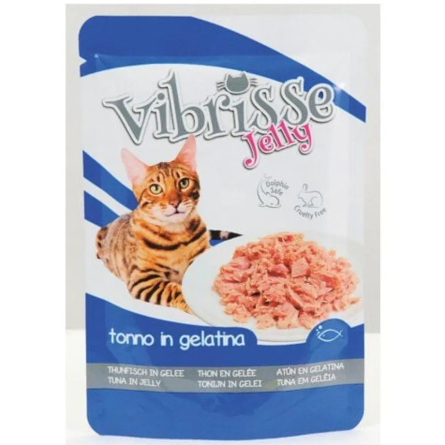 Croci Vibrisse Jelly Atún en gelatina sobre para gatos Online