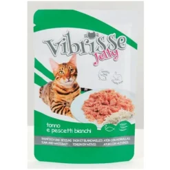 Croci Vibrisse Jelly Atún y Pescado Blanco en gelatina sobre para gatos Discount