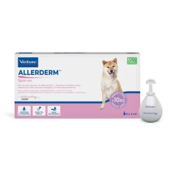Virbac Allerderm spot on Pipetas dermatológicas para el cuidado de la piel Perros y Gatos. Outlet