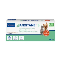 Virbac Anxitane Relajantes en Comprimidos para perros y gatos Clearance
