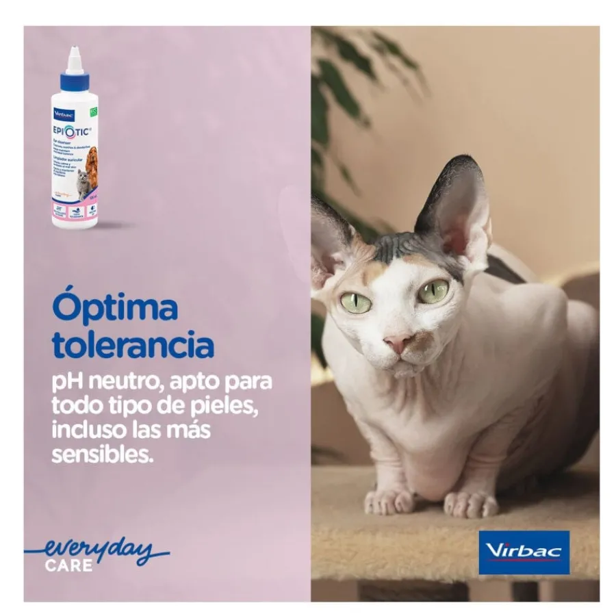 Virbac EpiOtic Limpiador de Oídos para perros y gatos Clearance