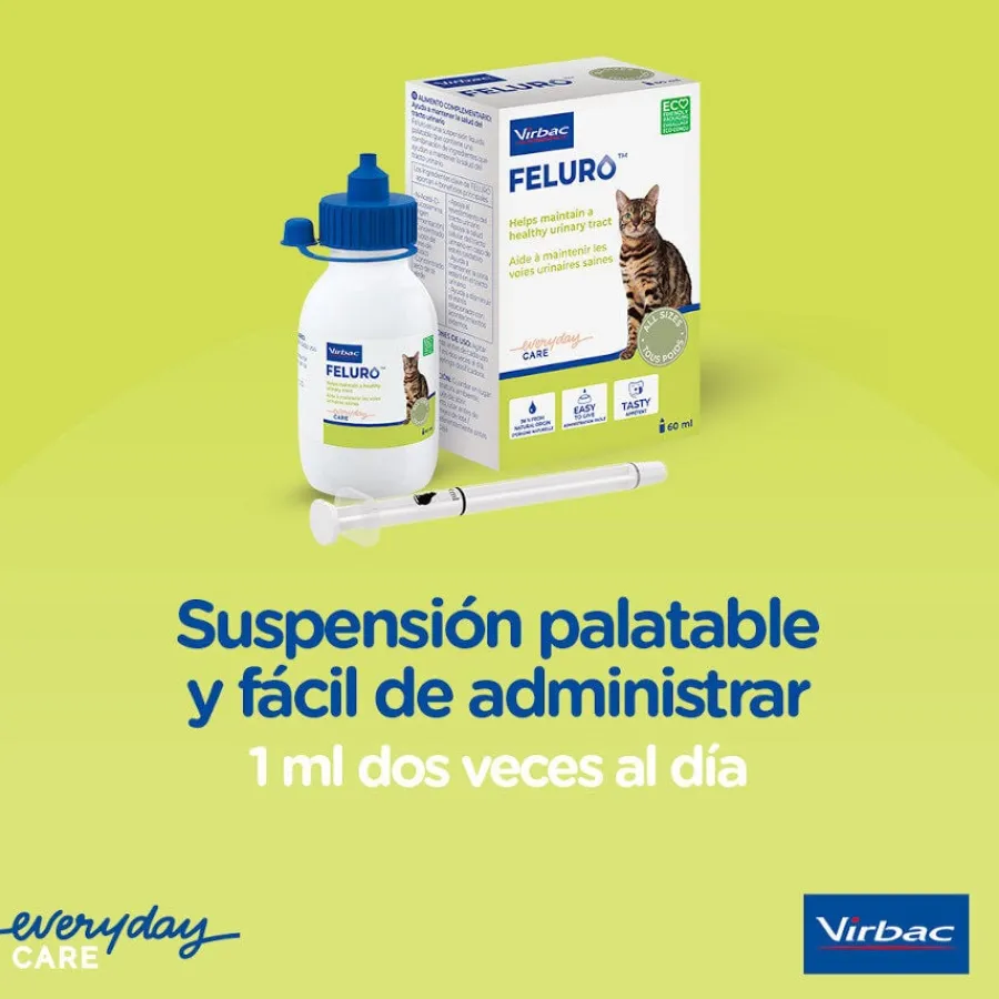 Virbac Feluro Suplemento para gatos New