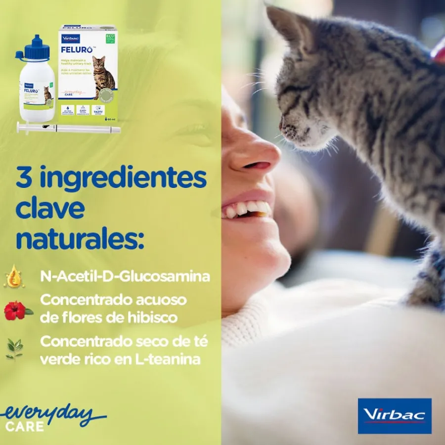 Virbac Feluro Suplemento para gatos New