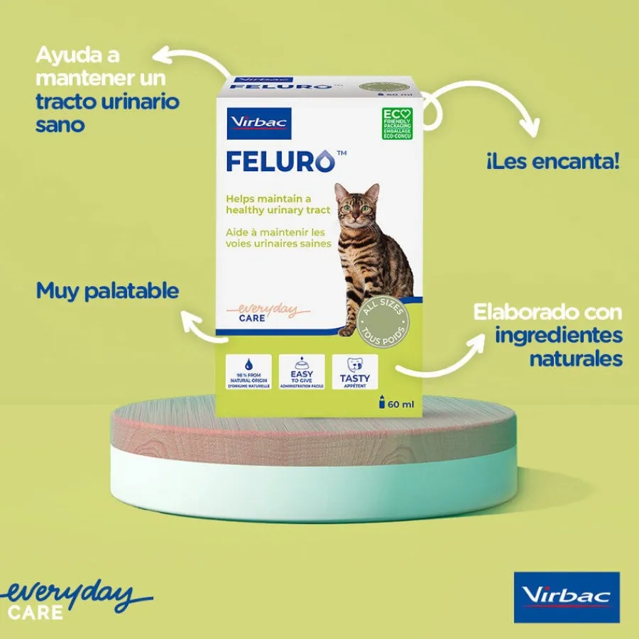 Virbac Feluro Suplemento para gatos New