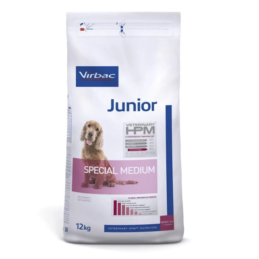 Virbac Junior Special Medium HPM Pienso para cachorros Discount
