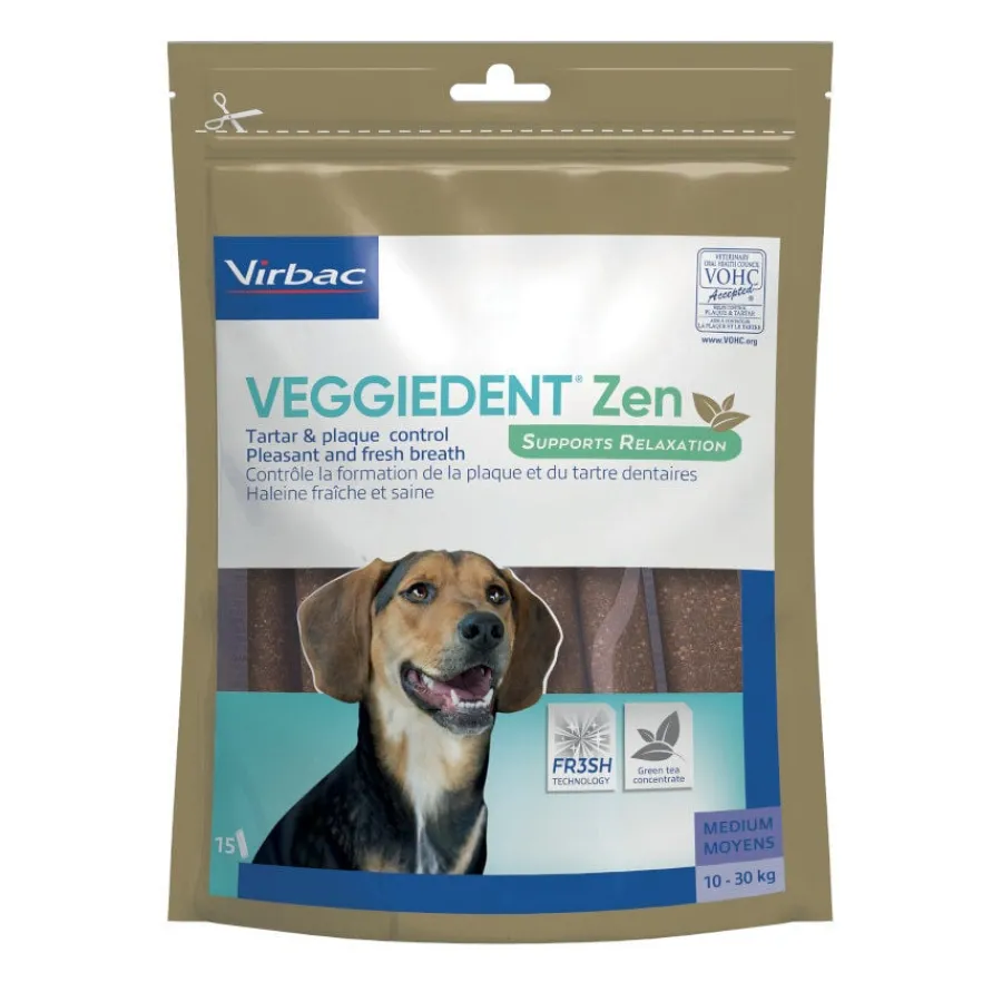 Virbac Láminas Veggiedent Zen M para perros