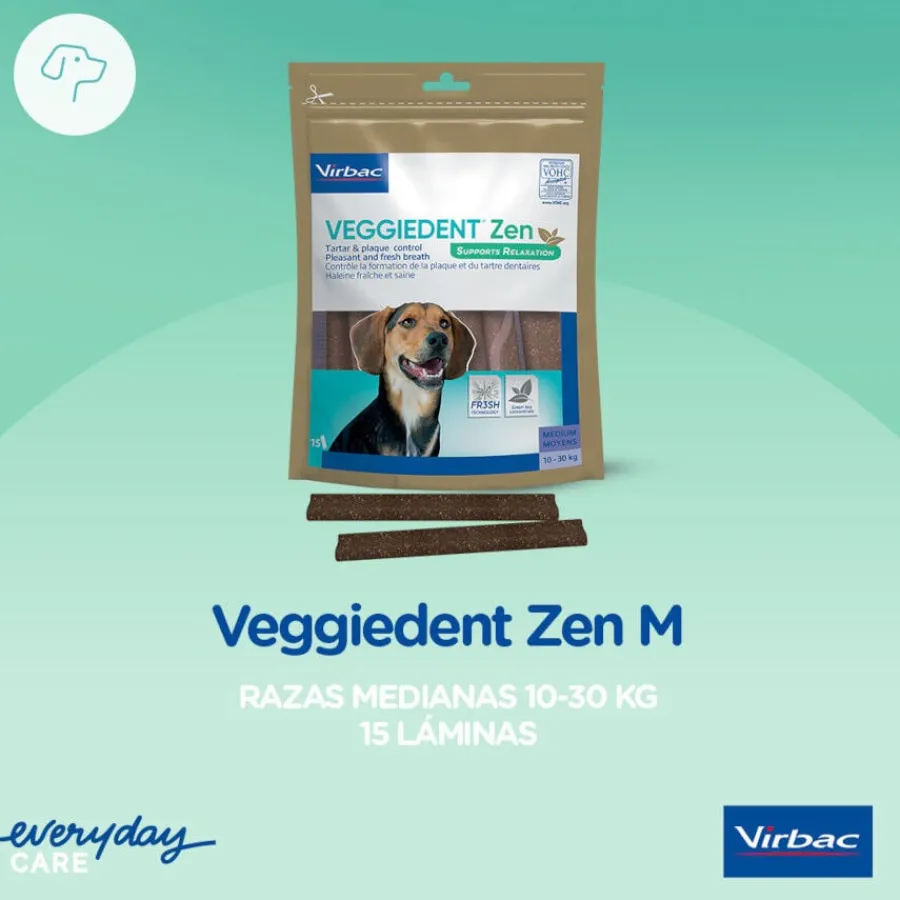 Virbac Láminas Veggiedent Zen M para perros