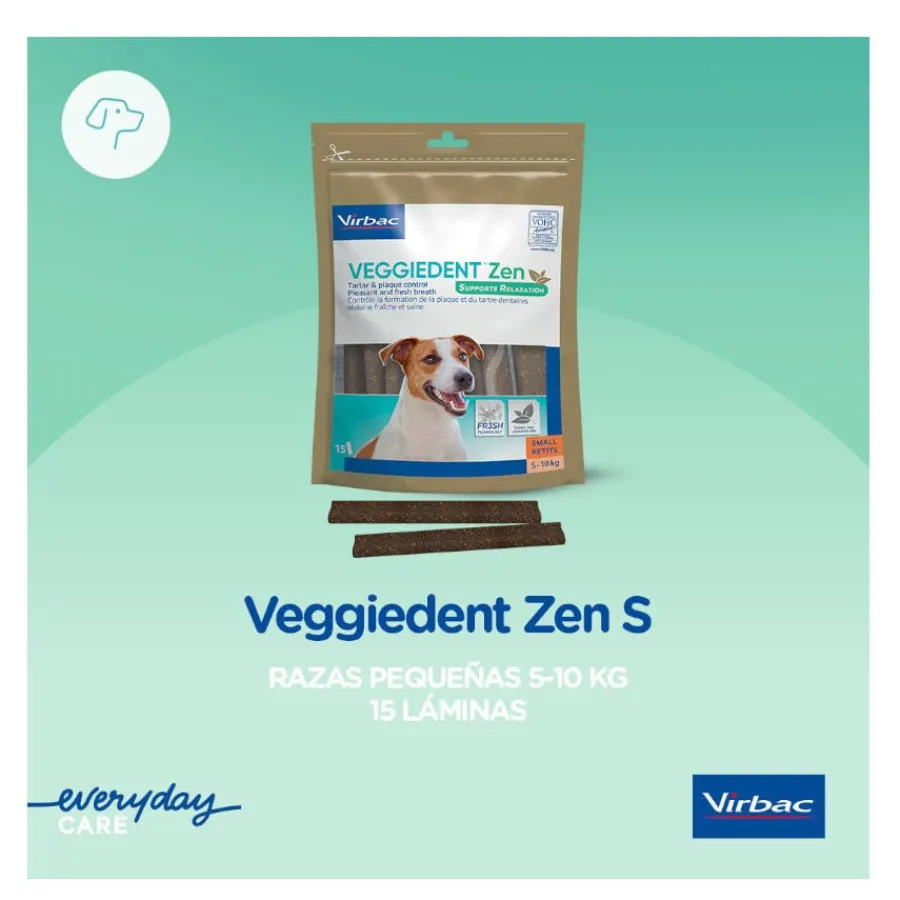 Virbac Láminas Veggiedent Zen S para perros New