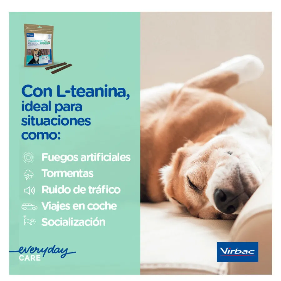 Virbac Láminas Veggiedent Zen S para perros New