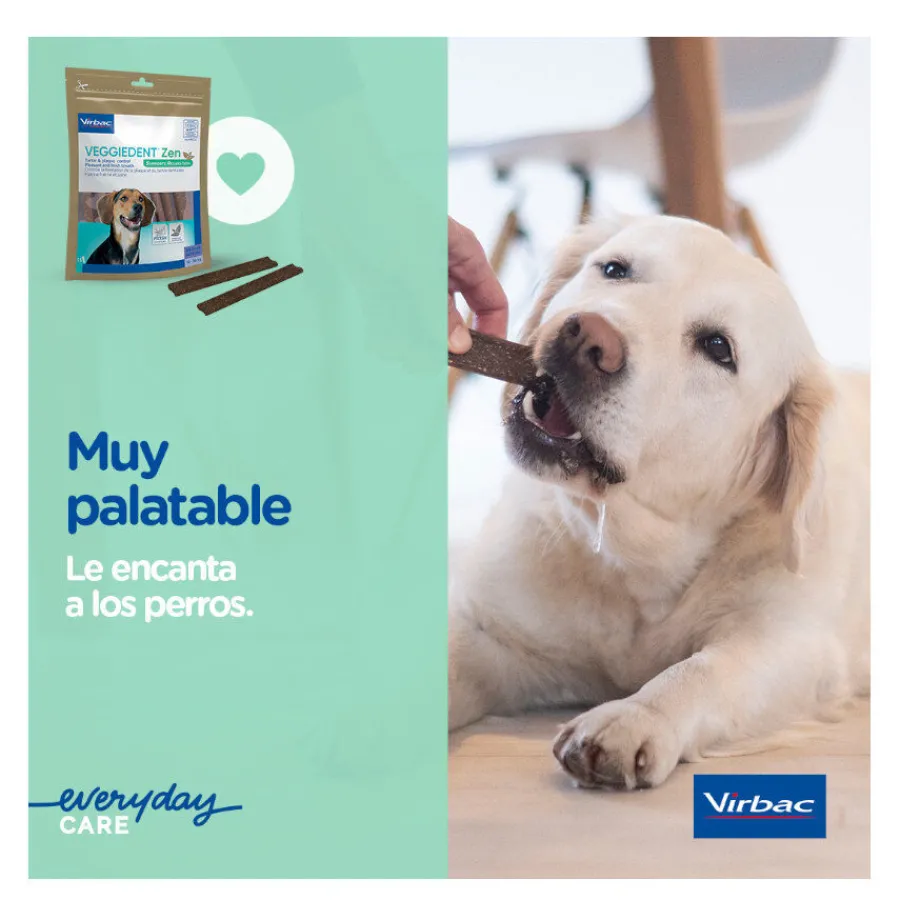 Virbac Láminas Veggiedent Zen S para perros New
