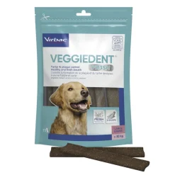 Virbac Snacks Dentales Veggiedent Fresh para perros de raza grande Clearance