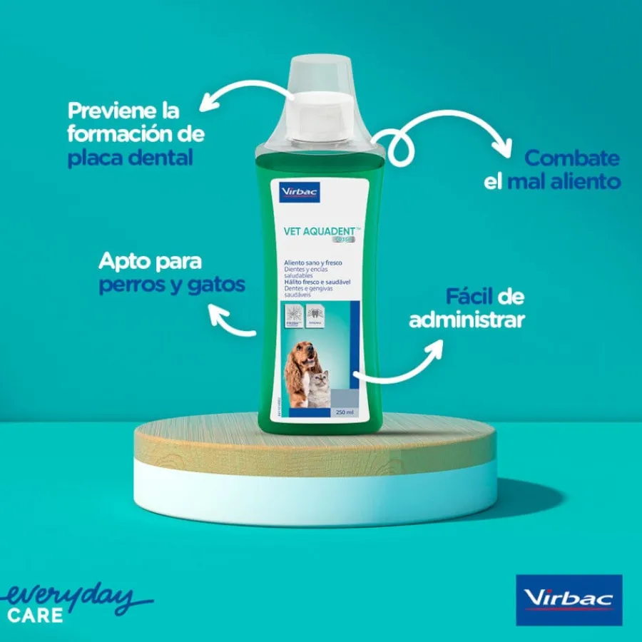 Virbac Vet Aquadent Enjuague Bucal para perros y gatos Sale