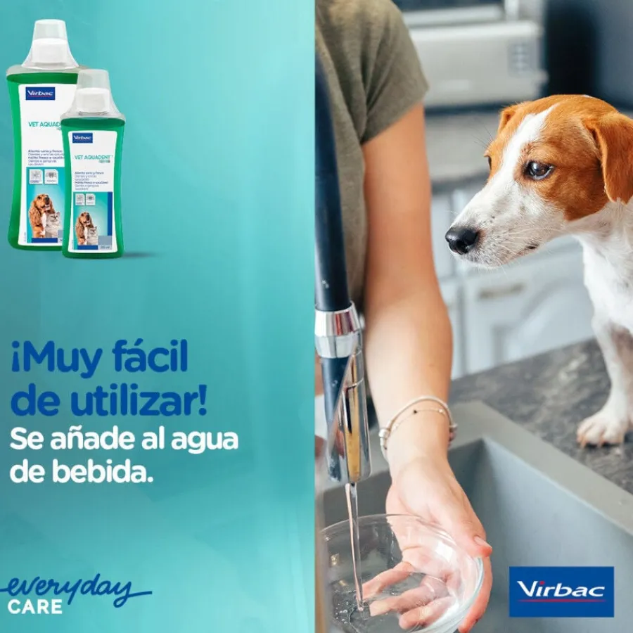 Virbac Vet Aquadent Enjuague Bucal para perros y gatos Sale