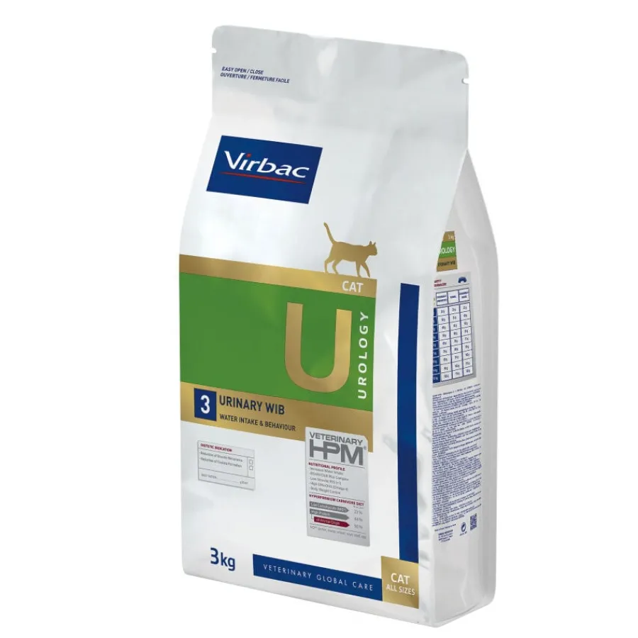 Virbac Veterinary HPM Urology - U3 Urinary WIB pienso para gatos Outlet
