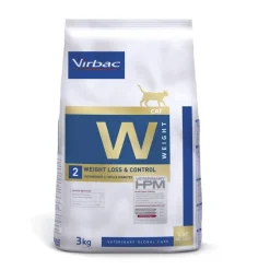 Virbac W2 Weight Loss Control HPM Pienso para gatos Hot