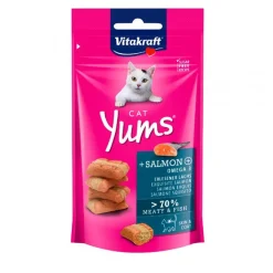 Vitakraft Cat Yums Bocaditos de Salmón para gatos Hot