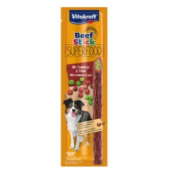 Vitakraft Beef Stick Superfood Guisantes y Arándanos para perros