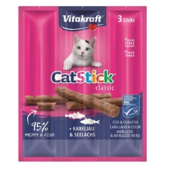 Vitakraft Cat Stick Classic con Bacalao y Atún Clearance