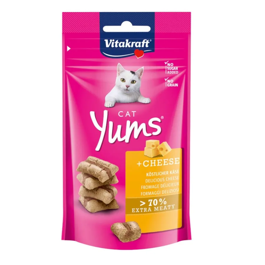Vitakraft Cat Yums Bocaditos de Queso para gatos Best