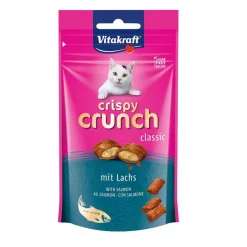 Vitakraft Crispy Crunch Bocaditos Salmón para gatos Clearance