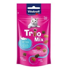 Vitakraft Galletas Trio Mix Salmón para gatos Best