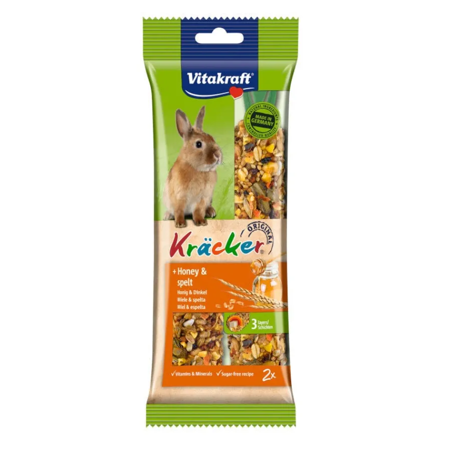 Vitakraft Kräcker Barritas de Miel para conejos Clearance