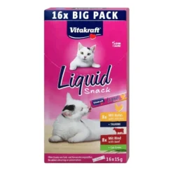 Vitakraft Liquid Snack Pollo y Ternera para gatos Outlet