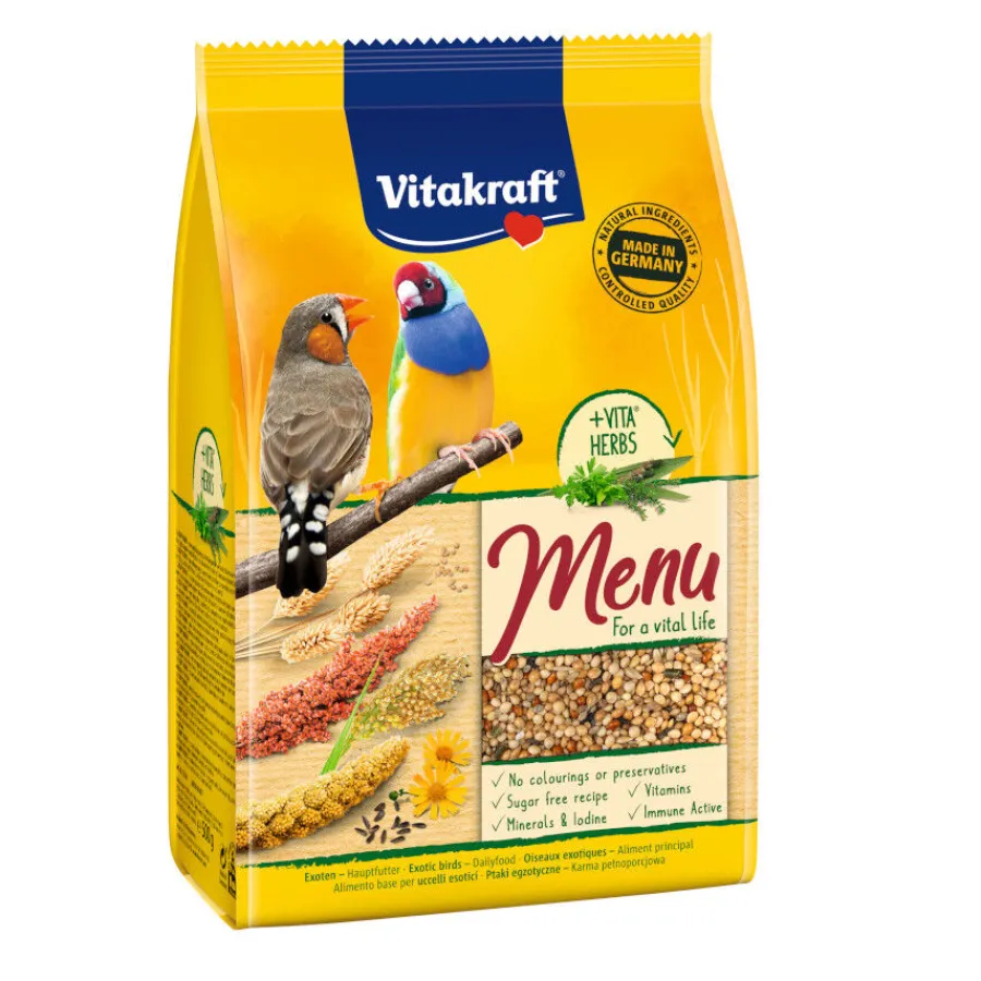 Vitakraft Menú Comida para aves exóticas granívoras Sale