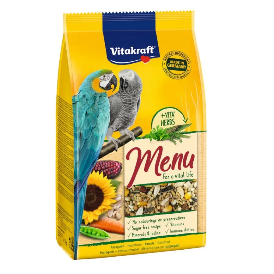 Vitakraft Menú Premium Mixtura de Cereales y Semillas para loros Discount