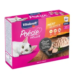 Vitakraft Poésie Carne sobre en salsa para gatos