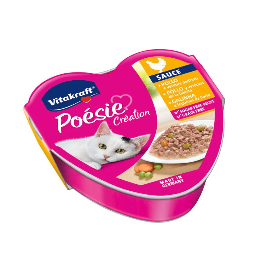Vitakraft Poésie Pollo tarrina en salsa para gatos Online